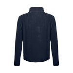 Unisex fleece and polyester jacket, 260 g/m2, THC Vienna navy-blue colour second view