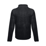 Fleece and polyester jacket, 260 g/m2, THC Helsinki black colour second view