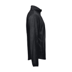 Fleece and polyester jacket, 260 g/m2, THC Helsinki black colour third view