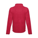 Fleece and polyester jacket, 260 g/m2, THC Helsinki red colour second view