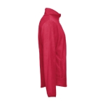 Fleece and polyester jacket, 260 g/m2, THC Helsinki red colour third view