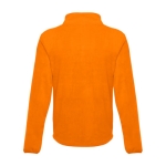 Fleece and polyester jacket, 260 g/m2, THC Helsinki orange colour