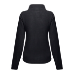 Women's fleece and polyester jacket, 260 g/m2, THC Helsinki black colour