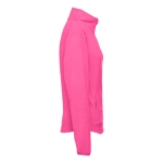 Women's fleece and polyester jacket, 260 g/m2, THC Helsinki pink colour third view