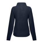 Women's fleece and polyester jacket, 260 g/m2, THC Helsinki navy-blue colour