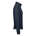 Women's fleece and polyester jacket, 260 g/m2, THC Helsinki navy-blue colour third view