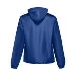 Unisex polyester windbreaker jacket, 65 g/m2 blue colour second view