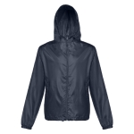 Unisex polyester windbreaker jacket, 65 g/m2 navy-blue colour fourth view