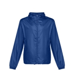 Kid's windproof polyester jackets, 65 g/m2 blue colour