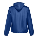 Kid's windproof polyester jackets, 65 g/m2 blue colour fourth view