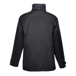 Waterproof padded coat made of polyester, THC Liubliana black colour