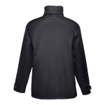 Waterproof padded coat made of polyester, THC Liubliana black colour