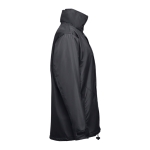 Waterproof padded coat made of polyester, THC Liubliana black colour