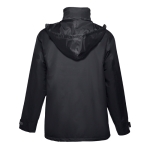 Waterproof padded coat made of polyester, THC Liubliana black colour