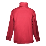 Waterproof padded coat made of polyester, THC Liubliana red colour