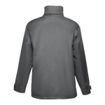 Waterproof padded coat made of polyester, THC Liubliana grey colour