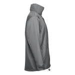 Waterproof padded coat made of polyester, THC Liubliana grey colour third view