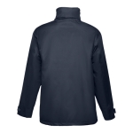 Waterproof padded coat made of polyester, THC Liubliana navy-blue colour