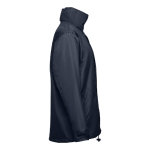 Waterproof padded coat made of polyester, THC Liubliana navy-blue colour third view