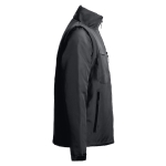 Work jacket convertible into vest, 170 g/m2 black colour third view