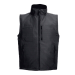 Work jacket convertible into vest, 170 g/m2 black colour