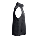 Work jacket convertible into vest, 170 g/m2 black colour