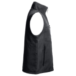 Work jacket convertible into vest, 170 g/m2 black colour sixth view