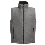 Work jacket convertible into vest, 170 g/m2 grey colour fourth view