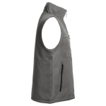 Work jacket convertible into vest, 170 g/m2 grey colour sixth view