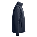 Work jacket convertible into vest, 170 g/m2 navy-blue colour third view