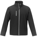 Softshell jackets made of polyester, 250 g/m², Elevate Essentials black colour