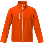 Softshell jackets made of polyester, 250 g/m², Elevate Essentials orange colour