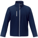 Softshell jackets made of polyester, 250 g/m², Elevate Essentials navy-blue colour