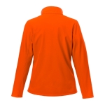 Women's softshell jacket made of polyester, 250 g/m², Elevate Essentials orange colour