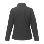 Women's softshell jacket made of polyester, 250 g/m², Elevate Essentials dark grey colour