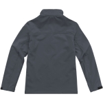 Softshell jacket made of polyester, 270 g/m², Elevate Life dark grey colour