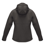 Recycled waterproof jacket for women made of rPET, 280 g/m², Elevate NXT dark grey colour