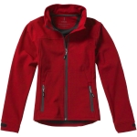 Women's hooded polyester softshell jacket 300 g/m², Elevate Life