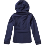 Women's hooded polyester softshell jacket 300 g/m², Elevate Life