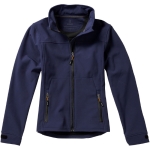 Women's hooded polyester softshell jacket 300 g/m², Elevate Life