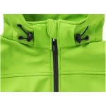 Women's hooded polyester softshell jacket 300 g/m², Elevate Life