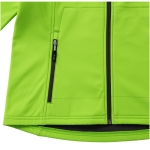 Women's hooded polyester softshell jacket 300 g/m², Elevate Life