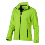 Women's hooded polyester softshell jacket 300 g/m², Elevate Life