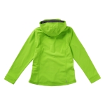 Women's hooded polyester softshell jacket 300 g/m², Elevate Life