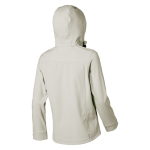 Women's hooded polyester softshell jacket 300 g/m², Elevate Life