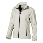 Women's hooded polyester softshell jacket 300 g/m², Elevate Life