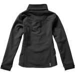 Women's hooded polyester softshell jacket 300 g/m², Elevate Life