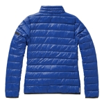 Women's down and nylon 20T jacket, 115 g/m², Elevate Life blue colour