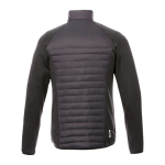 Insulated jacket made of polyester 380T, 245 g/m², Elevate Life dark grey colour