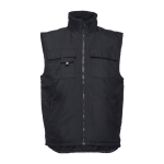 Polyester Oxford vest, 170 g/m2, THC Stockholm black colour